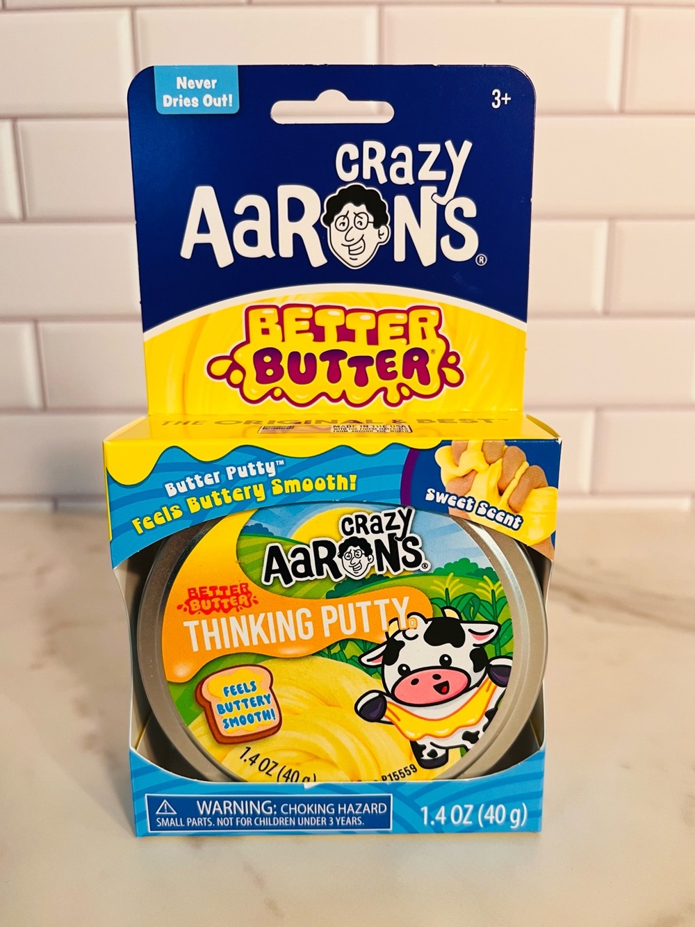 Better Butter Thinking Putty - Yellow